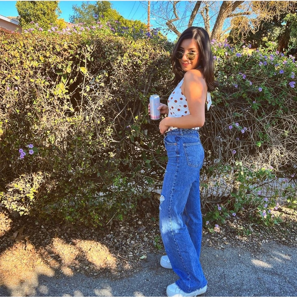 Zara Wide Leg Jeans 26